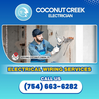 Coconut Creek Electrical Wiring Installation