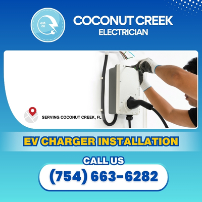 Coconut Creek EV Charger Installation