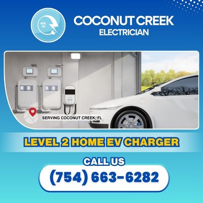 Licensed Electrician Level 2 EV Charging Station Installation Service